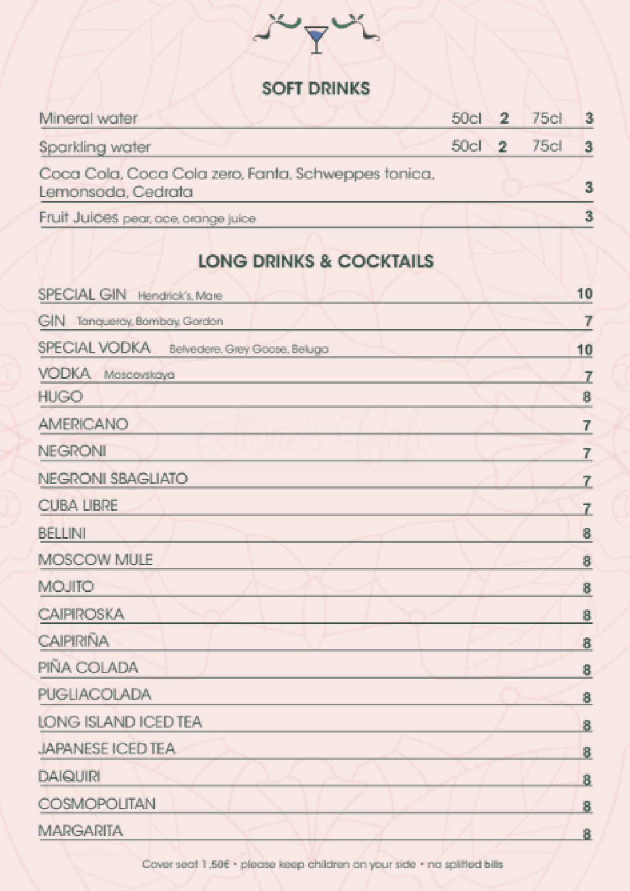 Pagina 4 del menu